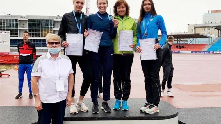 Легкоатлеты Чувашии выиграли четыре медали юниорского первенства России