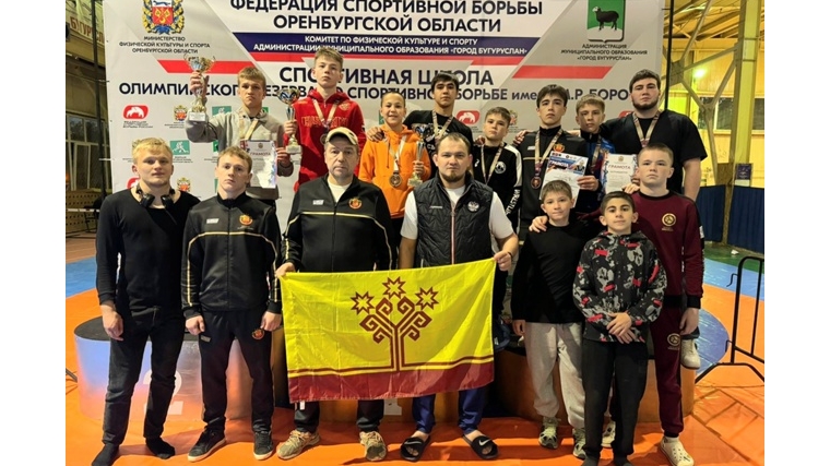 Медали с Всероссийского турнира по вольной борьбе